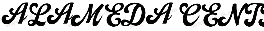 ALAMEDA CENTRAL字体转换